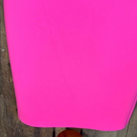Eliza J Vibrant Pink Off Shoulder Dress - Picture 11 of 12